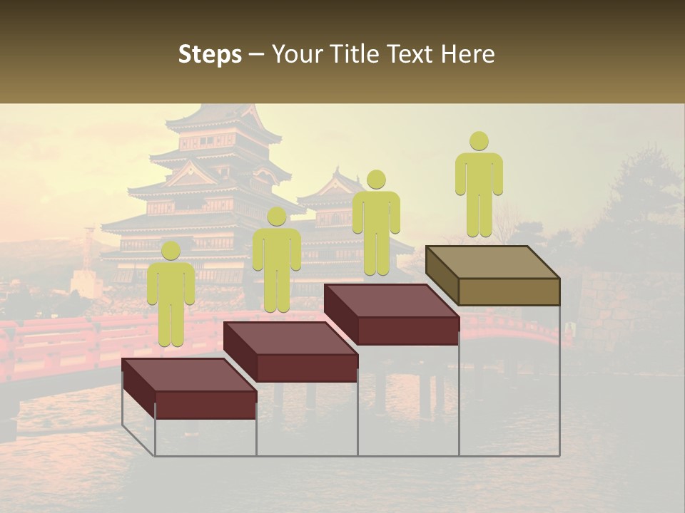 A Bridge Over A Body Of Water With A Building In The Background PowerPoint Template