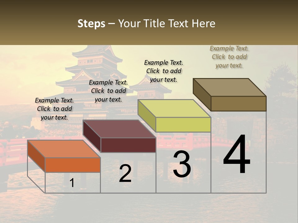 A Bridge Over A Body Of Water With A Building In The Background PowerPoint Template