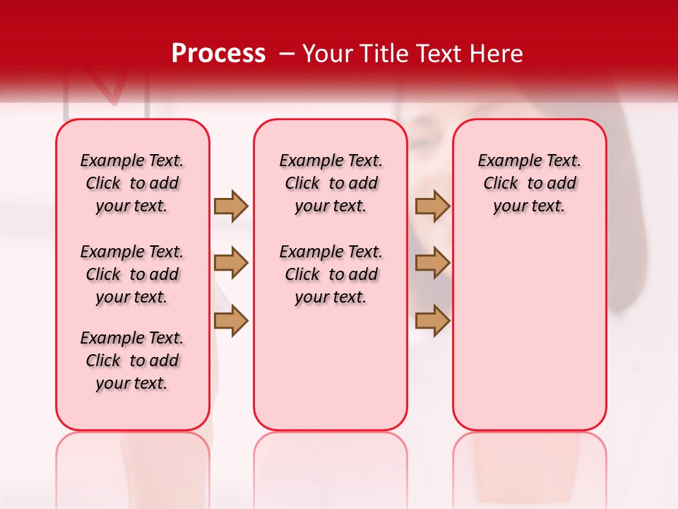 A Woman Writing A Check Mark On A Screen PowerPoint Template