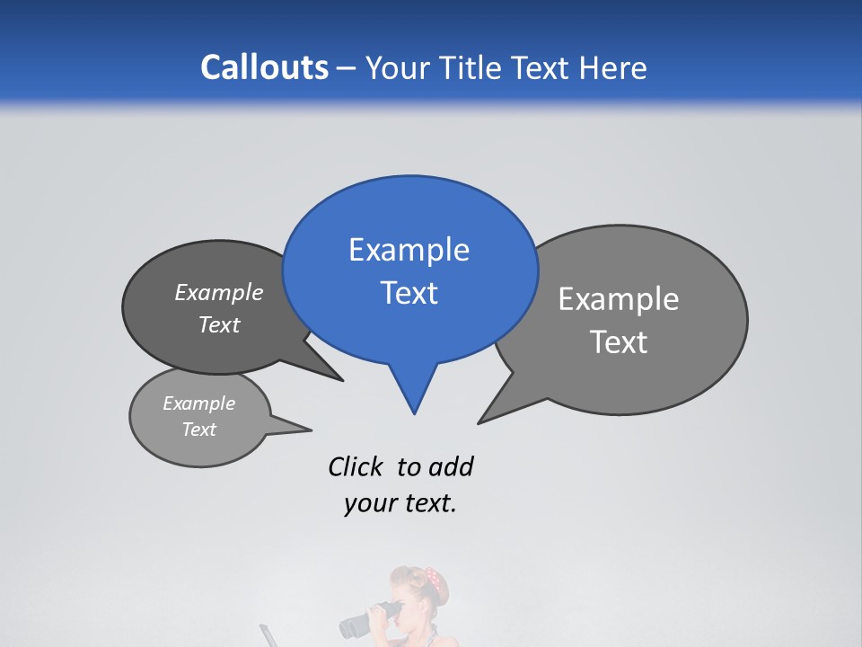 A Woman In A Dress Holding A Laptop Computer PowerPoint Template