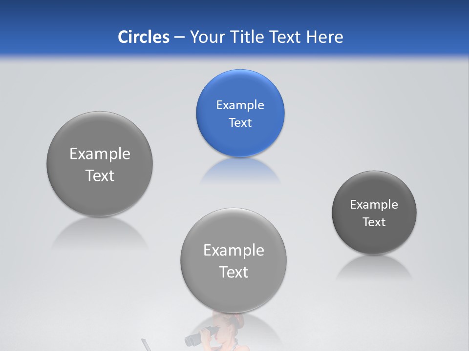 A Woman In A Dress Holding A Laptop Computer PowerPoint Template