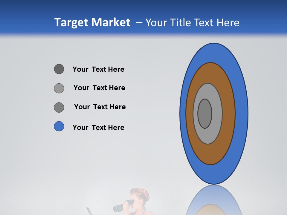 A Woman In A Dress Holding A Laptop Computer PowerPoint Template