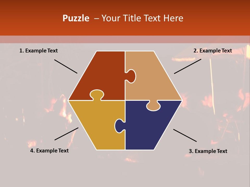 A Group Of People Sitting Around A Campfire PowerPoint Template