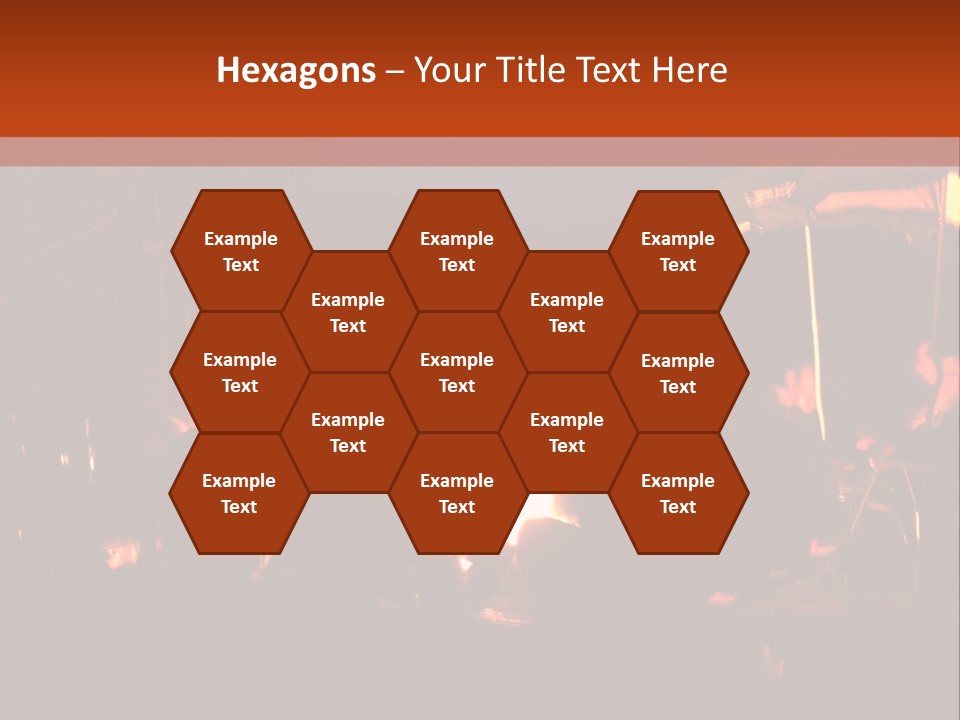 A Group Of People Sitting Around A Campfire PowerPoint Template