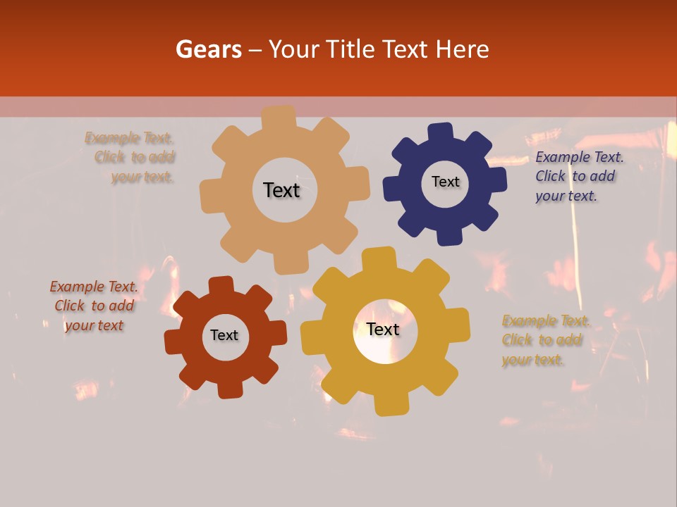 A Group Of People Sitting Around A Campfire PowerPoint Template