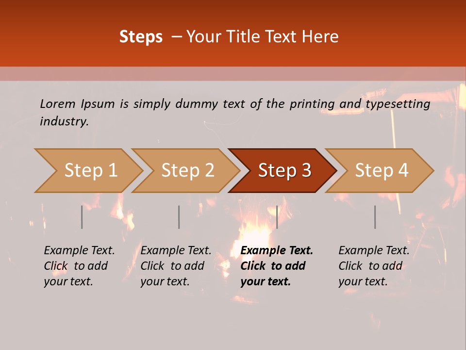 A Group Of People Sitting Around A Campfire PowerPoint Template