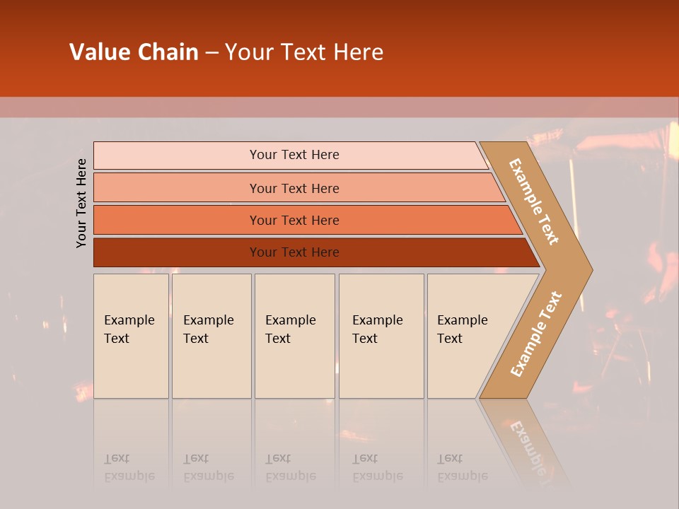 A Group Of People Sitting Around A Campfire PowerPoint Template