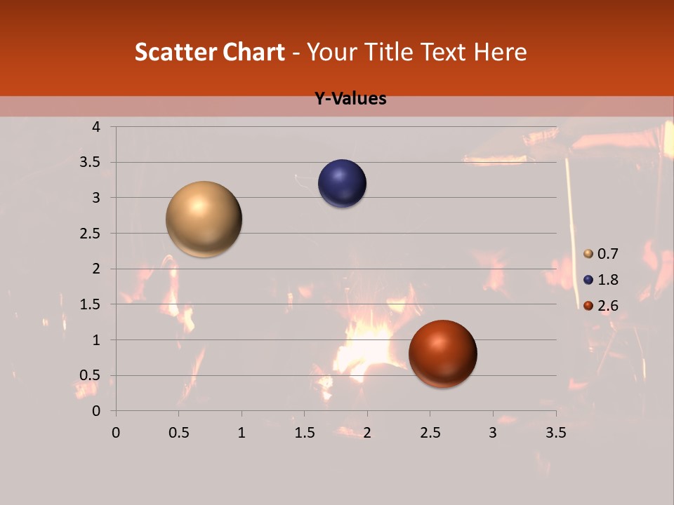 A Group Of People Sitting Around A Campfire PowerPoint Template