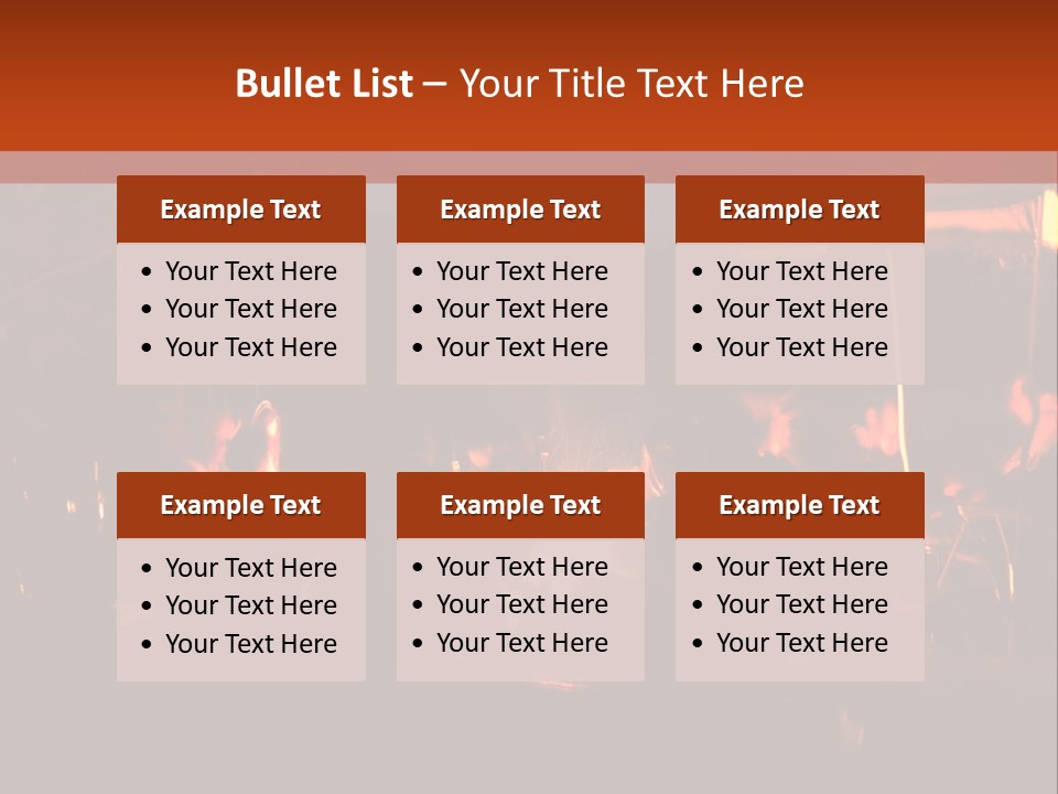A Group Of People Sitting Around A Campfire PowerPoint Template