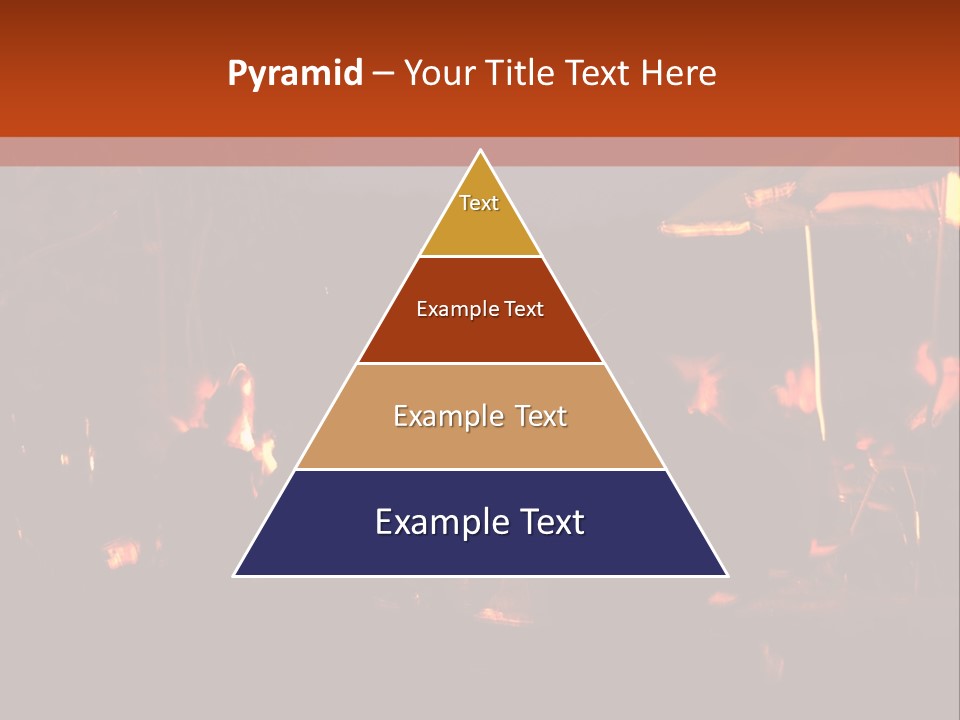 A Group Of People Sitting Around A Campfire PowerPoint Template