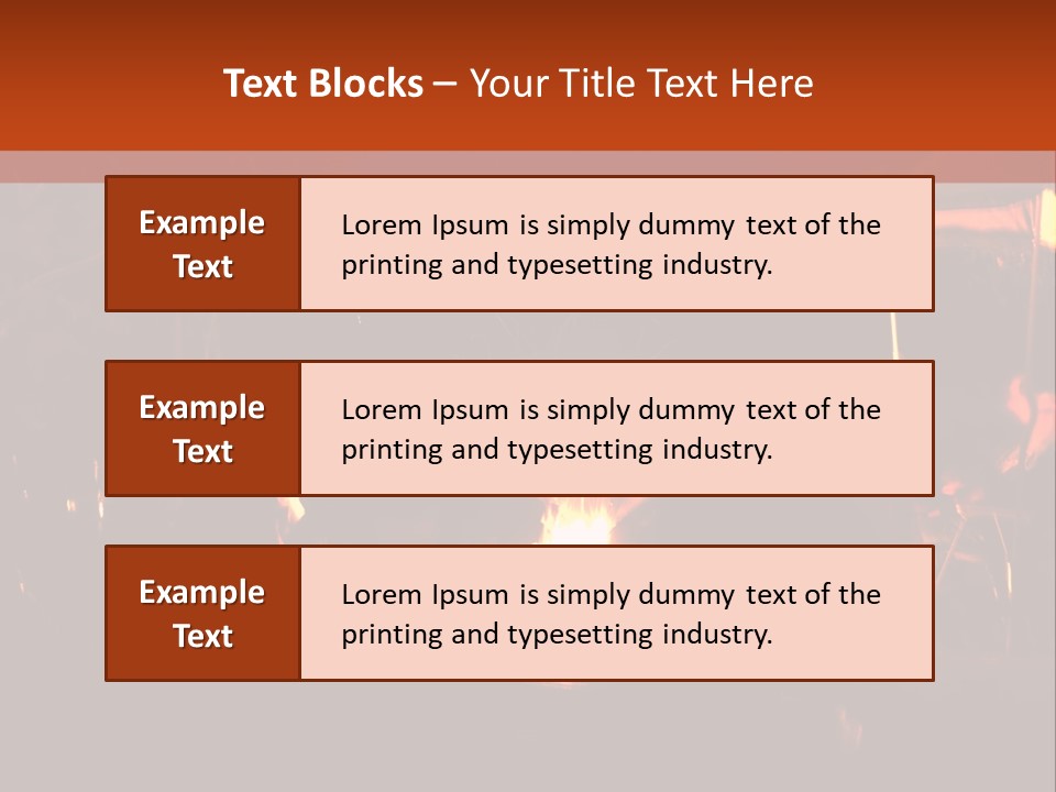 A Group Of People Sitting Around A Campfire PowerPoint Template
