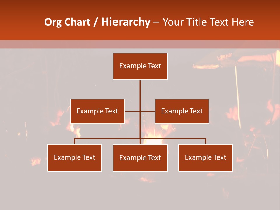 A Group Of People Sitting Around A Campfire PowerPoint Template