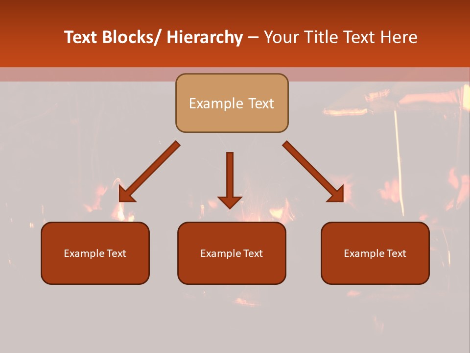 A Group Of People Sitting Around A Campfire PowerPoint Template