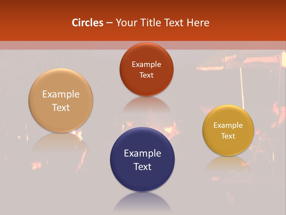 A Group Of People Sitting Around A Campfire PowerPoint Template