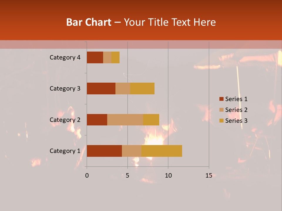 A Group Of People Sitting Around A Campfire PowerPoint Template