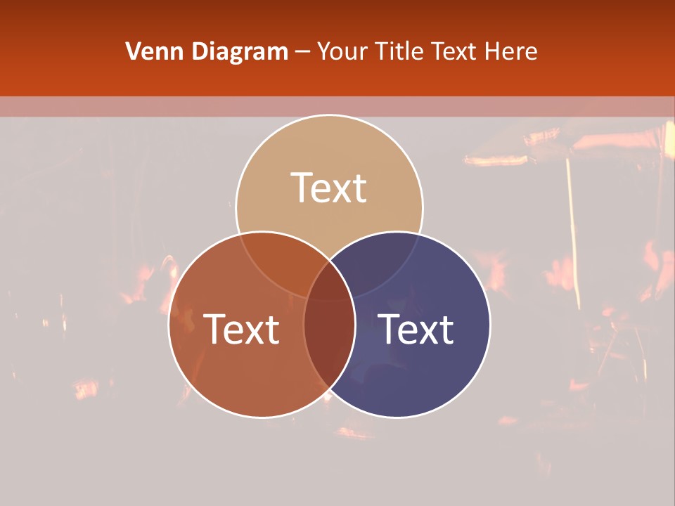 A Group Of People Sitting Around A Campfire PowerPoint Template