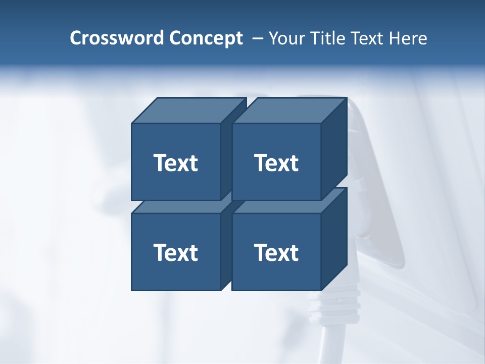 A Power Strip Plugged In To A Wall PowerPoint Template
