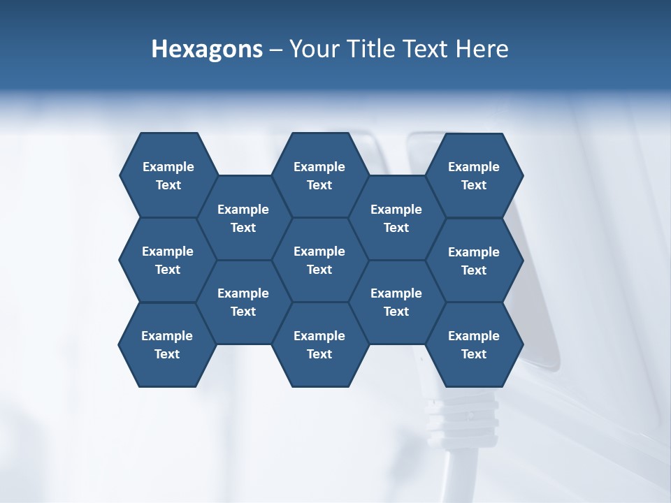 A Power Strip Plugged In To A Wall PowerPoint Template