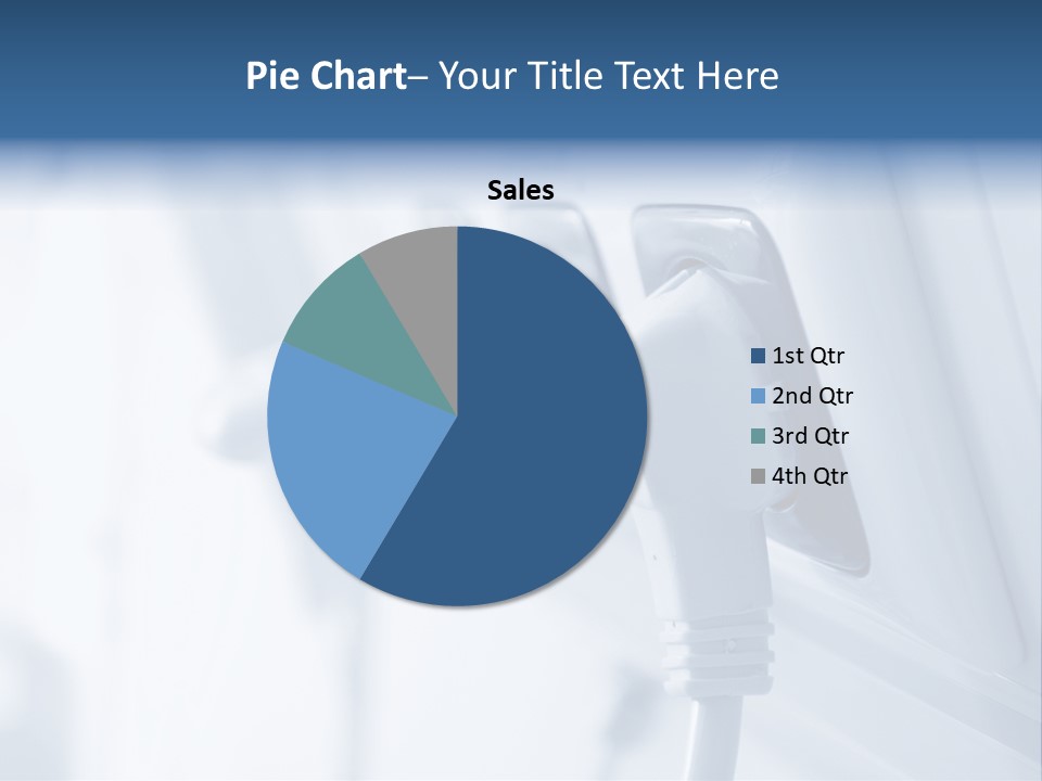 A Power Strip Plugged In To A Wall PowerPoint Template