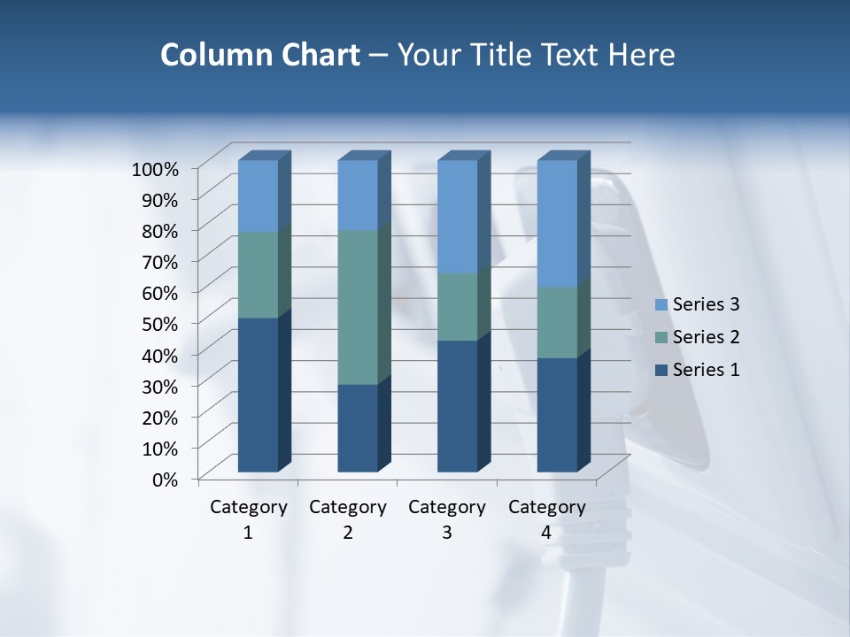 A Power Strip Plugged In To A Wall PowerPoint Template
