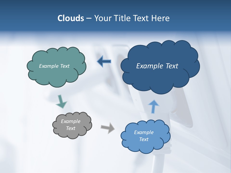 A Power Strip Plugged In To A Wall PowerPoint Template