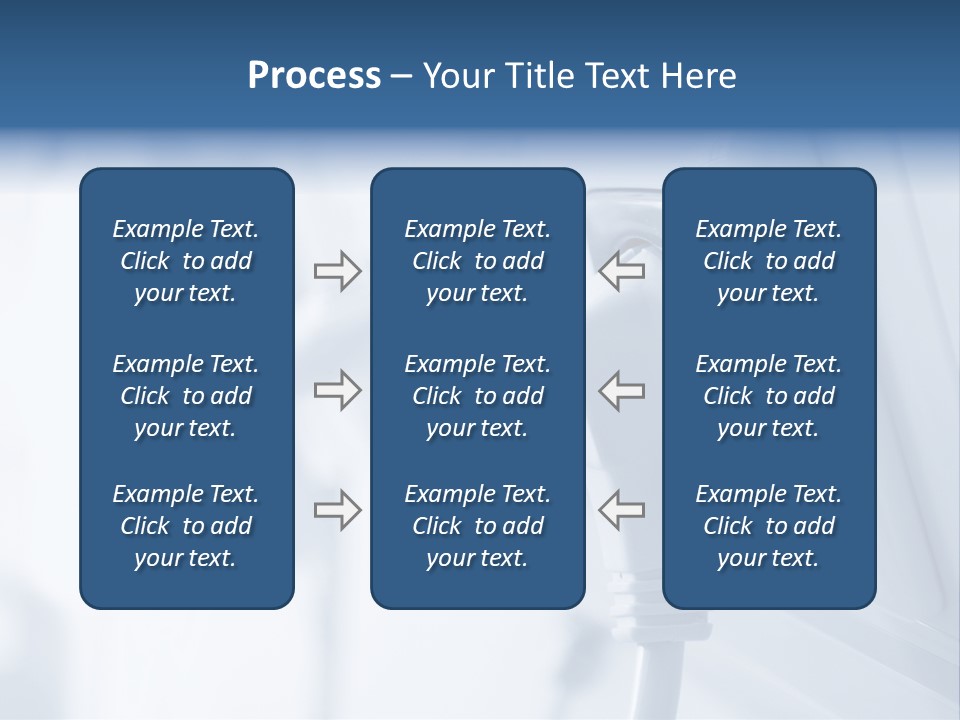 A Power Strip Plugged In To A Wall PowerPoint Template