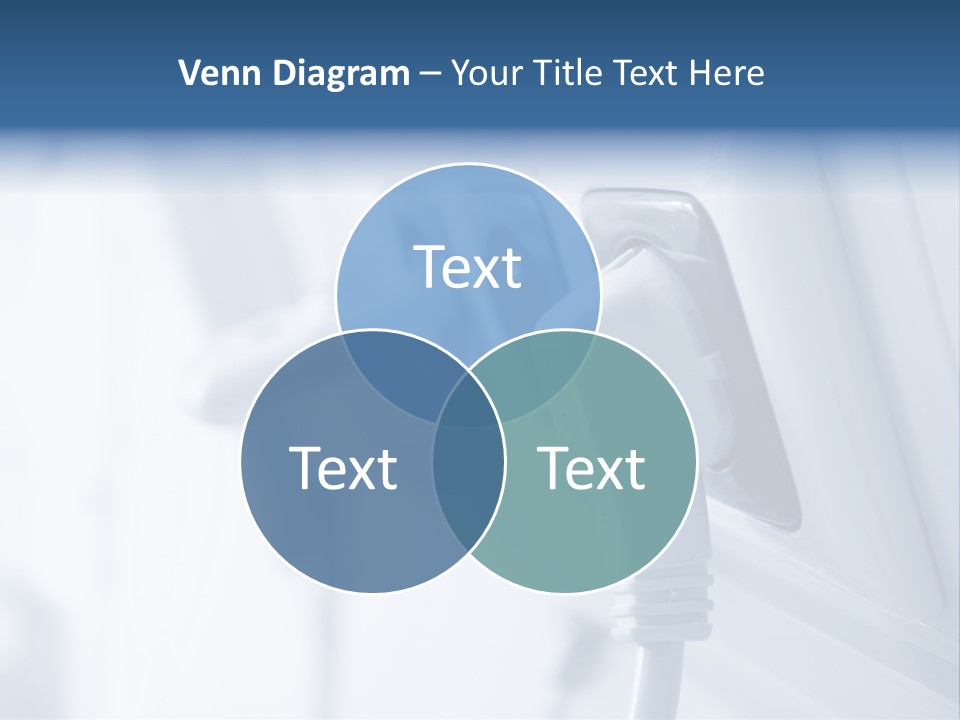 A Power Strip Plugged In To A Wall PowerPoint Template