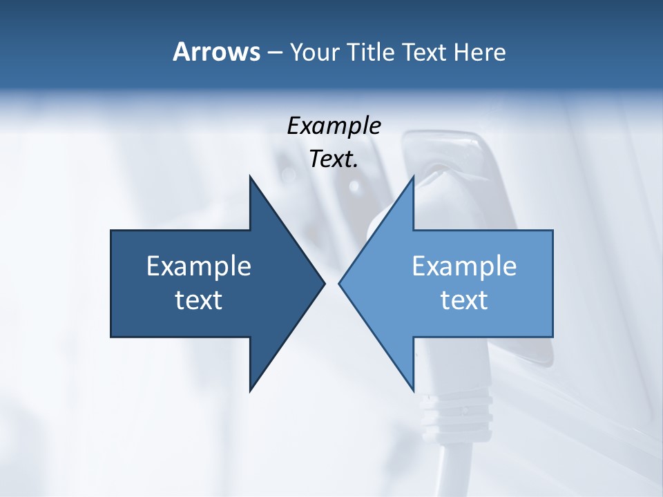 A Power Strip Plugged In To A Wall PowerPoint Template
