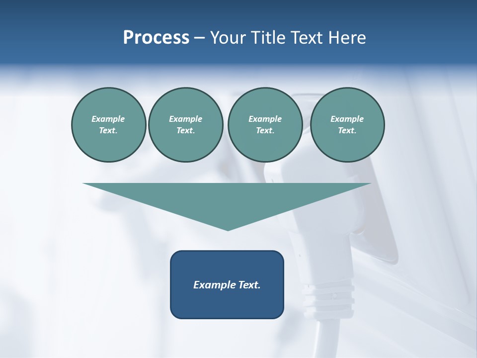 A Power Strip Plugged In To A Wall PowerPoint Template