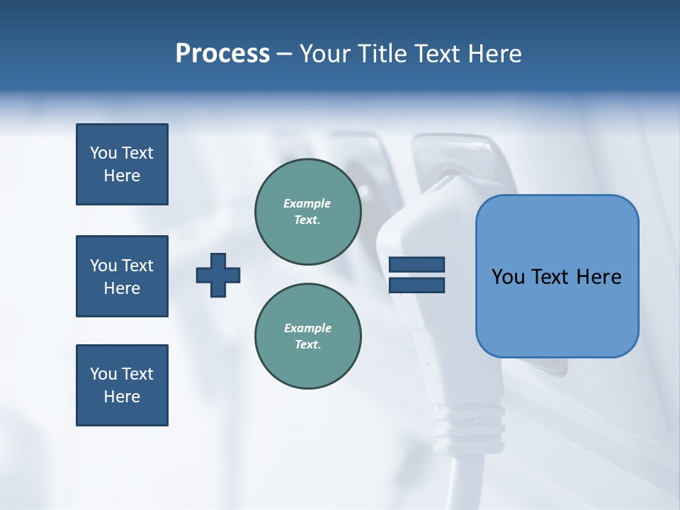 A Power Strip Plugged In To A Wall PowerPoint Template
