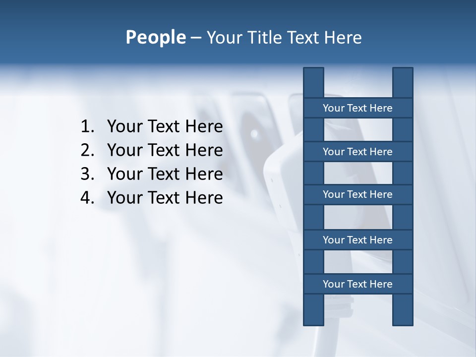 A Power Strip Plugged In To A Wall PowerPoint Template