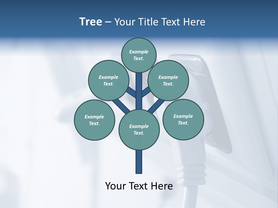 A Power Strip Plugged In To A Wall PowerPoint Template