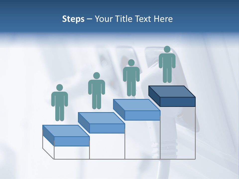 A Power Strip Plugged In To A Wall PowerPoint Template