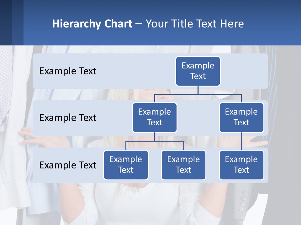 A Woman Standing In Front Of A Rack Of Shirts PowerPoint Template