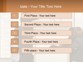 A Group Of People Sitting Around A Table In Front Of A Whiteboard PowerPoint Template