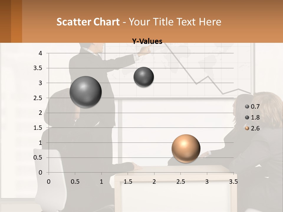 A Group Of People Sitting Around A Table In Front Of A Whiteboard PowerPoint Template