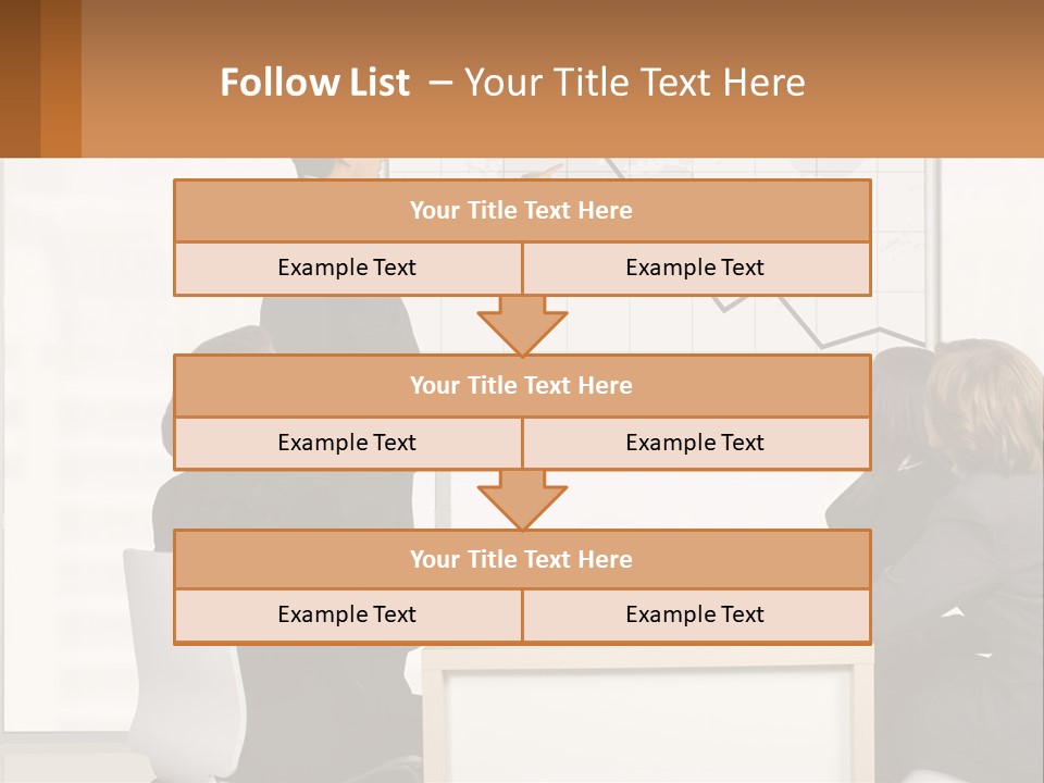 A Group Of People Sitting Around A Table In Front Of A Whiteboard PowerPoint Template
