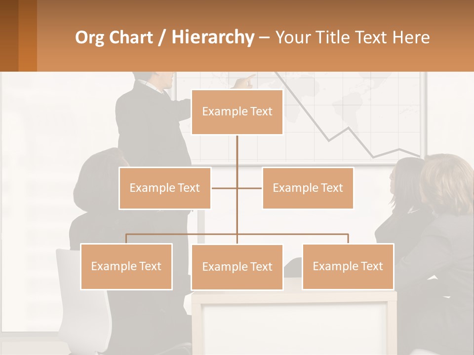 A Group Of People Sitting Around A Table In Front Of A Whiteboard PowerPoint Template
