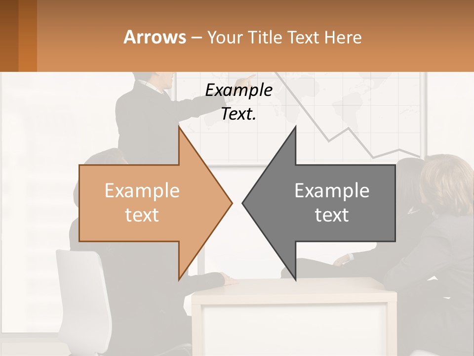 A Group Of People Sitting Around A Table In Front Of A Whiteboard PowerPoint Template