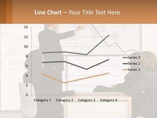A Group Of People Sitting Around A Table In Front Of A Whiteboard PowerPoint Template