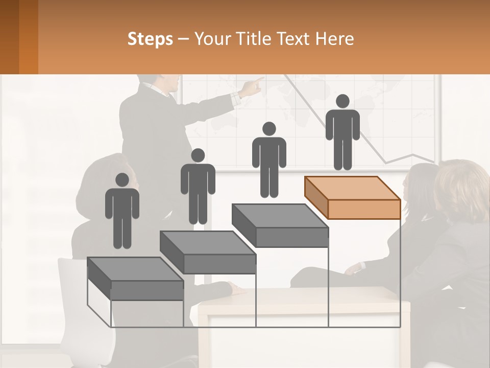 A Group Of People Sitting Around A Table In Front Of A Whiteboard PowerPoint Template