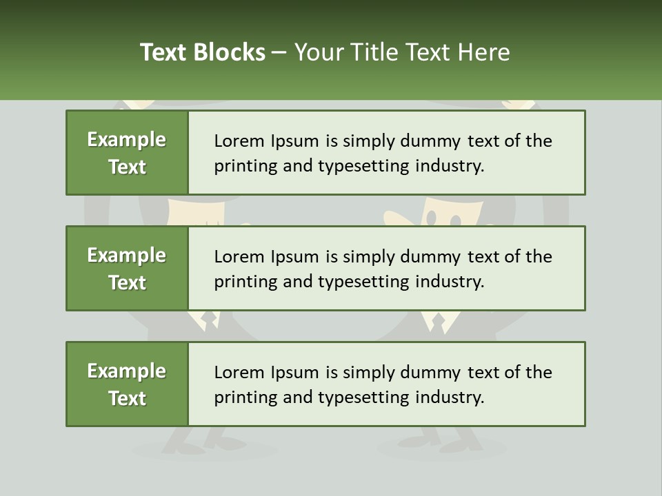 Two Businessmen Shaking Hands With A Light Bulb Above Them PowerPoint Template