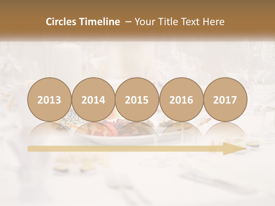 A White Table Topped With A Plate Of Food And Wine Glasses PowerPoint Template