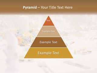 A White Table Topped With A Plate Of Food And Wine Glasses PowerPoint Template