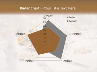 A White Table Topped With A Plate Of Food And Wine Glasses PowerPoint Template