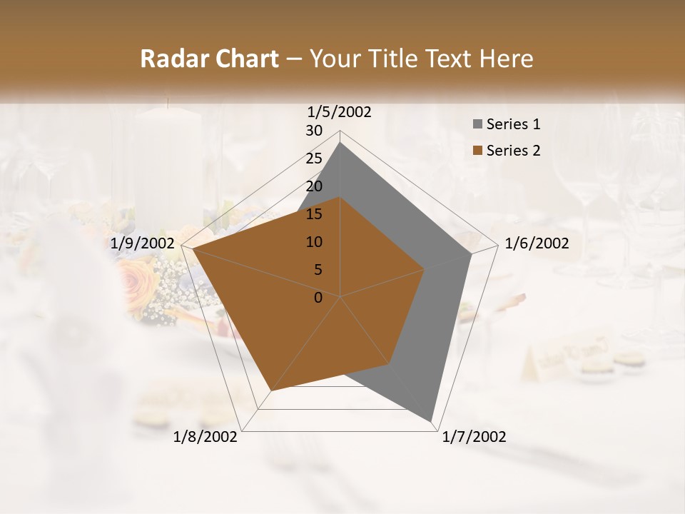A White Table Topped With A Plate Of Food And Wine Glasses PowerPoint Template