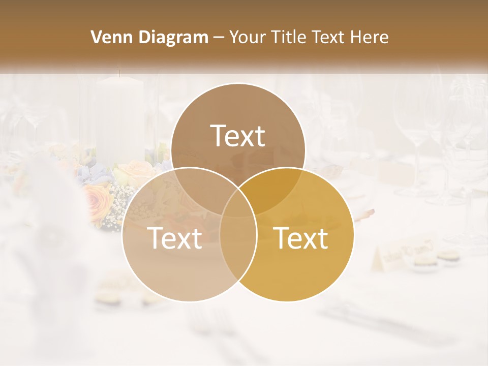 A White Table Topped With A Plate Of Food And Wine Glasses PowerPoint Template