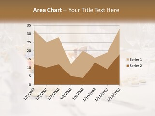 A White Table Topped With A Plate Of Food And Wine Glasses PowerPoint Template