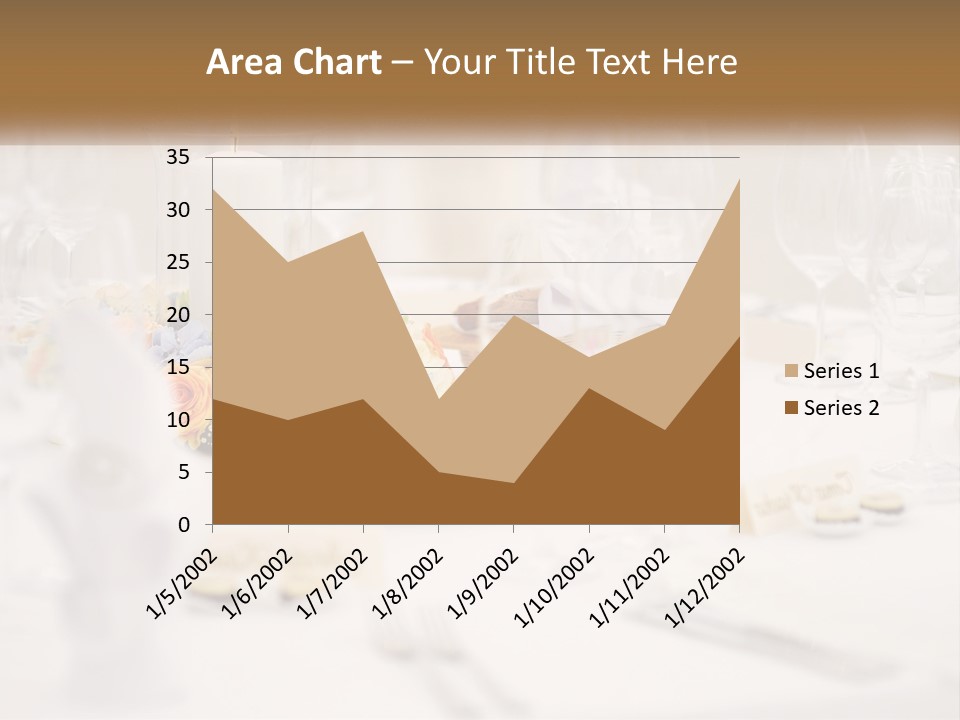 A White Table Topped With A Plate Of Food And Wine Glasses PowerPoint Template