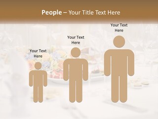 A White Table Topped With A Plate Of Food And Wine Glasses PowerPoint Template